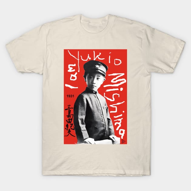 Yukio Mishima as a Child T-Shirt by Exile Kings 